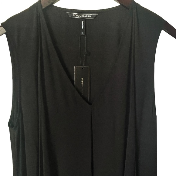 NWT 🦋 BCBGMAX black cocktail dress | Small - Picture 9 of 12